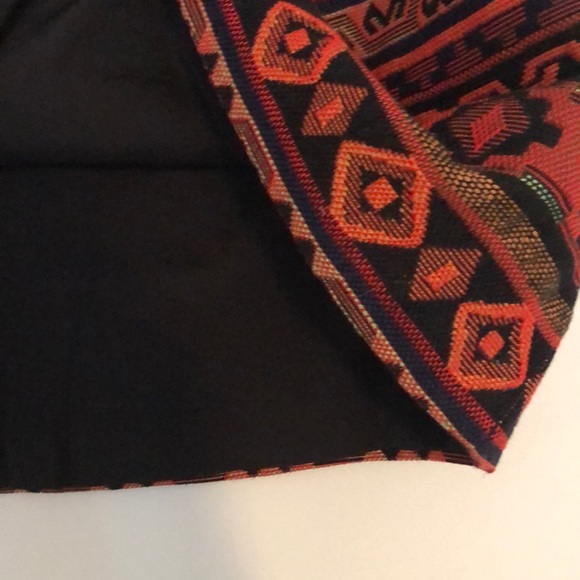 NWT tribal western boho mini skirt vintage looking - Picture 2 of 7